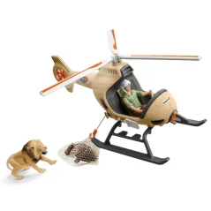 Schleich - Záchranný vrtuľník pre zvieratá