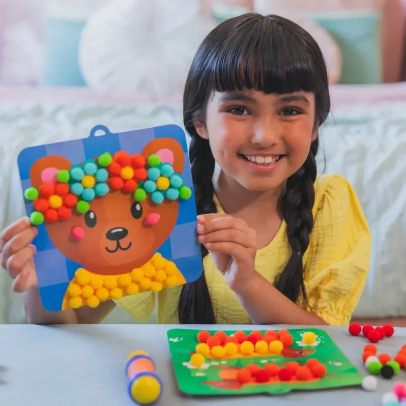 Learning Resources Pom Pom Kit Oblékání zvířátek