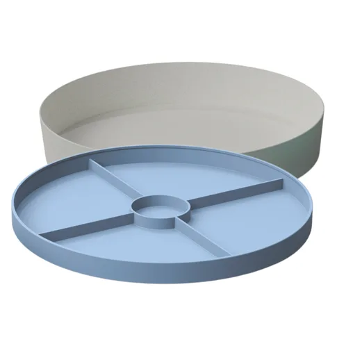 Jellystone Designs - Senzorický třídící tác Tray Play, modrý