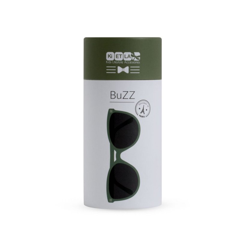 KiETLA CraZyg-Zag sluneční brýle BuZZ 4-6 let - kaki