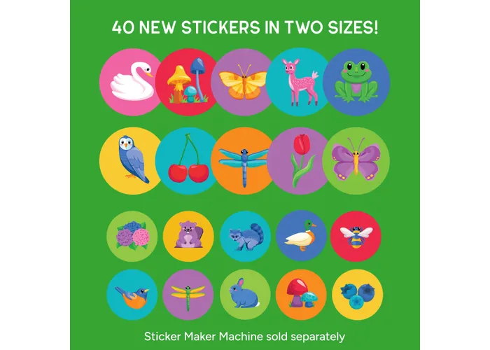 Learning Resources | Náhradná náplň do výrobníka 3D nálepiek | Záhradní kamaráti