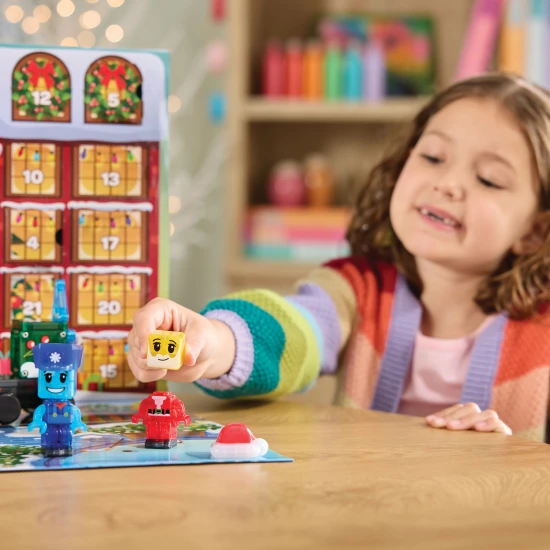 Magna Tiles - Magnetická stavebnice microMAGS Adventní kalendář 34 dílů