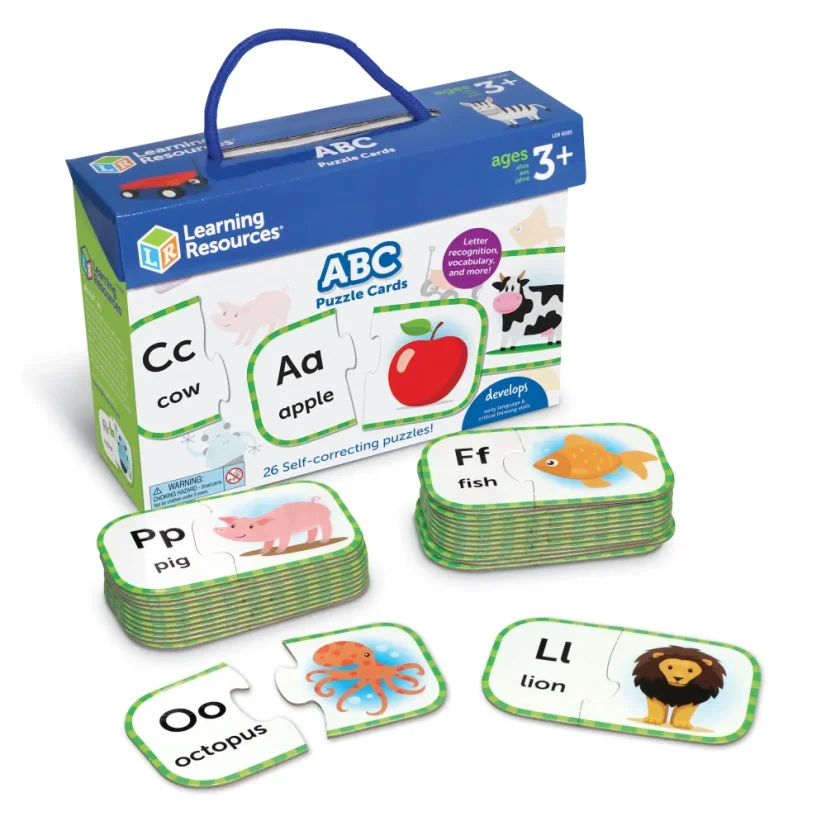 Learning Resources | ABC Puzzle Cards AJ