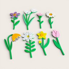 WooBeWee™ | Kvety sada 8 ks