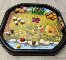 Jarná lúka | Podložka do Tuff Tray MAXI