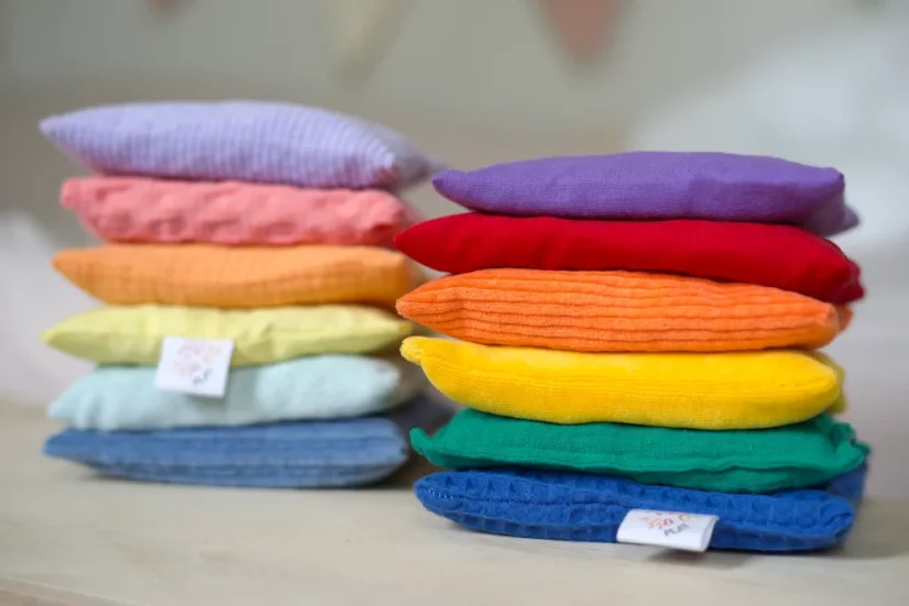 PIT AND PLAY | Beanbags set 6 Rainbow