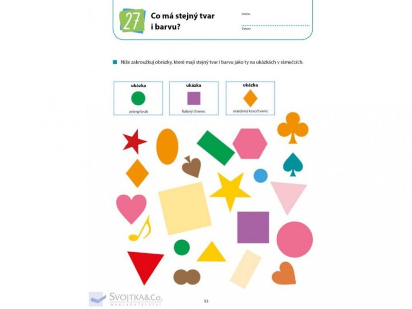 Svojtka&Co Příprava do školky Matematika