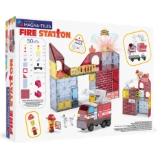 Magna Tiles - Magnetická stavebnica Fire Rescue 50 dielov