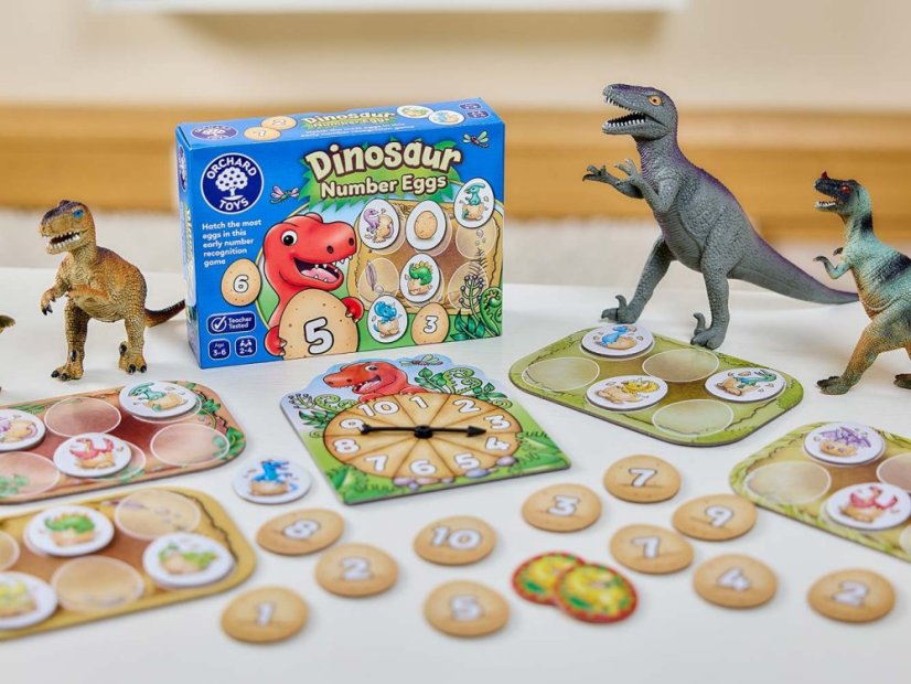 NAUČ SE POČÍTAT | Dinosauří vejce