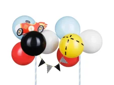 PARTYDECO | Sada balónikov na narodeninovú tortu | AUTA, 29cm