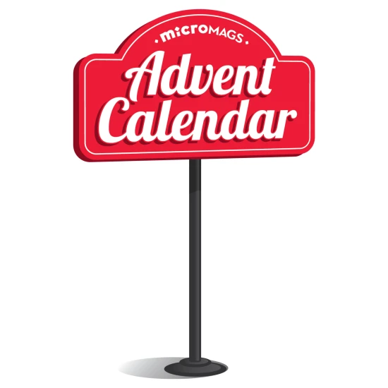 Magna Tiles - Magnetická stavebnice microMAGS Adventní kalendář 34 dílů