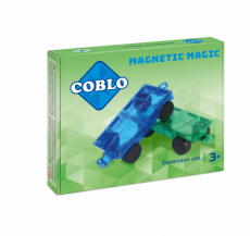 COBLO | Magnetická stavebnice podvozek pro auta | 2ks