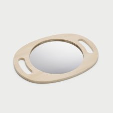 TickiT Ruční dřevěné zrcadlo