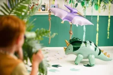 PARTYDECO | Nafukovací fóliový balón | Triceratops, 101x60,5 cm