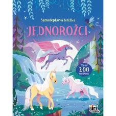 JEDNOROŽCI samolepková knížka