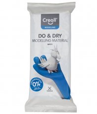 Samotvrdnoucí modelovací hmota DO&DRY hypoalergenní, 500 g, bílá