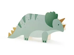 PARTYDECO Párty pozvánky Triceratops 6ks