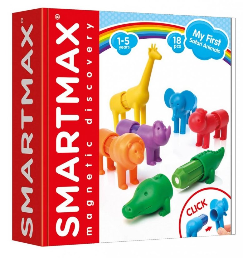 SmartMax | Moje prvé Safari zvieratká | 18 ks