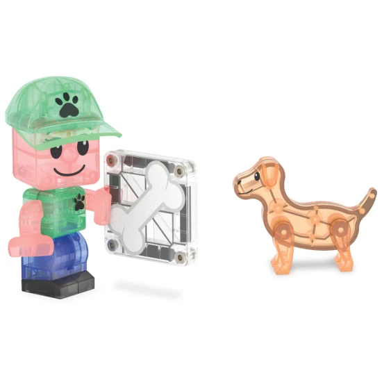 Magna Tiles | Magnetická stavebnice | Puppy Park 27 dílů