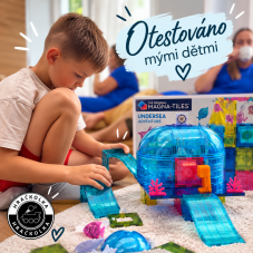 MAGNA-TILES  | Magnetická stavebnice Undersea Adventure | 58 dielov
