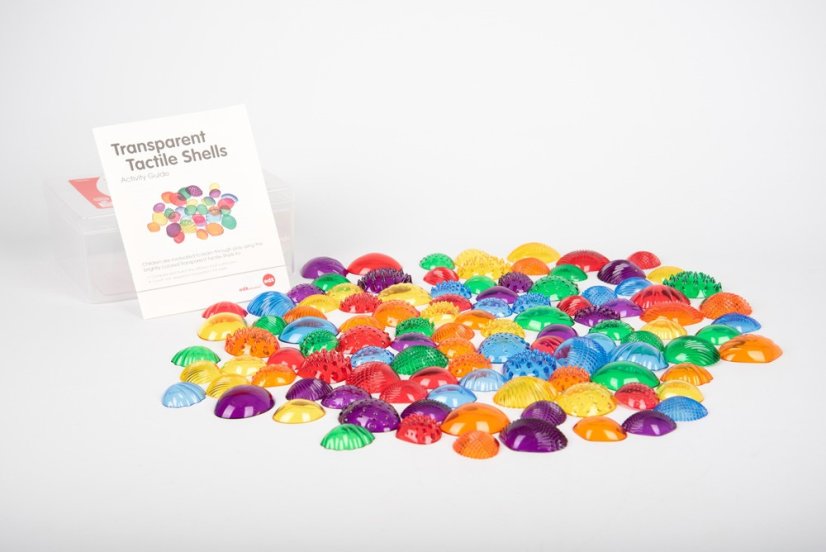 edx Barevné mušle - 108 ks