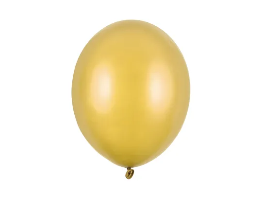 PARTYDECO | Nafukovací pevné balónky 30cm | Metalické různé barvy