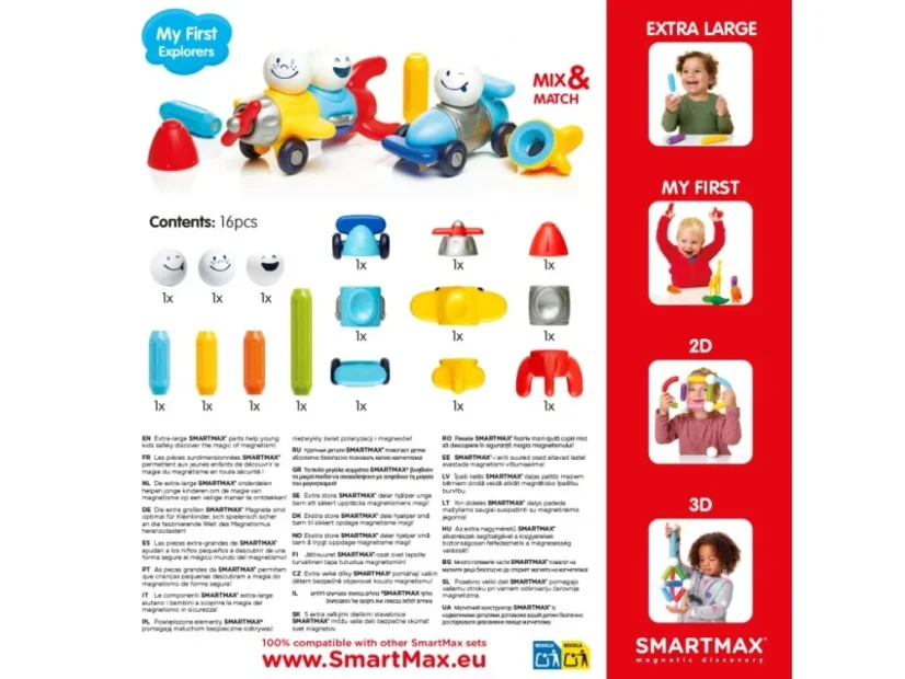SmartMax | Moji prví dobrodruhovia | 16 ks