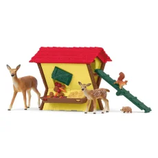 Schleich - Kŕmenie lesných zvierat