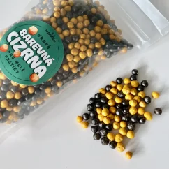 Farebná cizrna metalická - včelí mix 500g