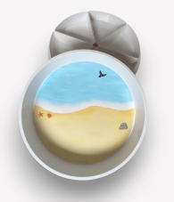 Pláž – Podložka do PlayTray