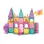 Magna Tiles | Magnetická stavebnice | Castle DLX 48 dílů