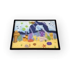 Morské dno – Podložka do Light panelu A3