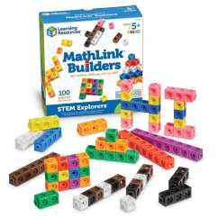 Learning Resources STEM Explorers™: MathLink® Builders - matematická skladačka