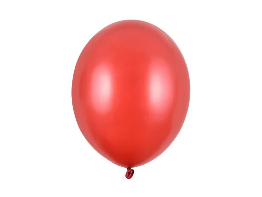 PARTYDECO | Nafukovací pevné balónky 30cm | Metalické různé barvy