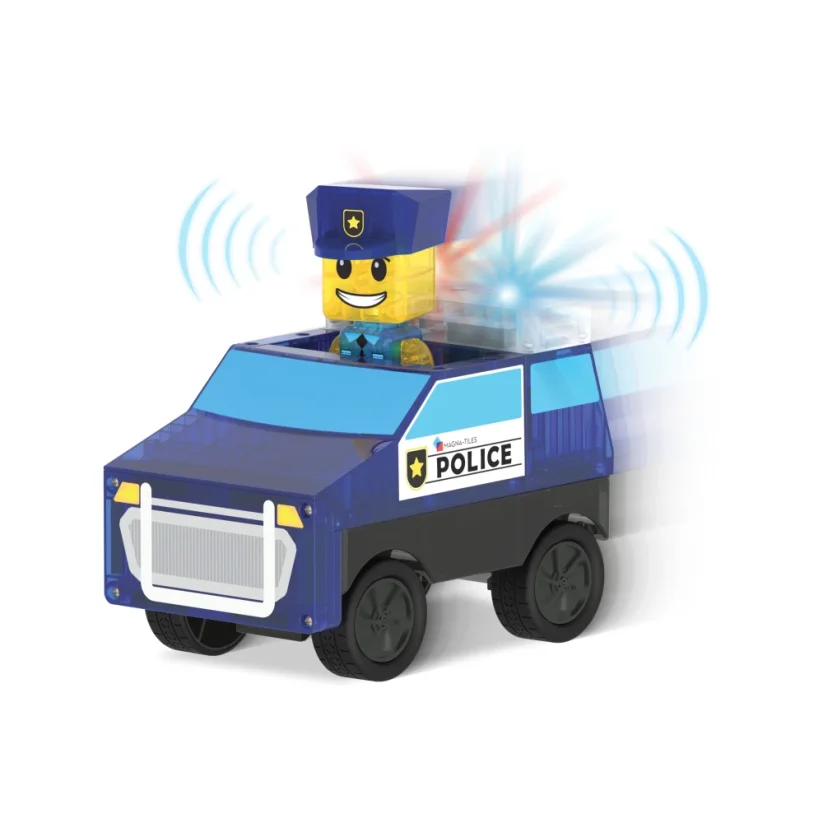 Magna Tiles - Magnetická stavebnice Police Station 35 dílů