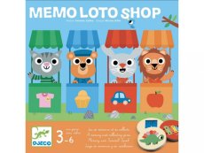 DJECO Pamäťová hra loto obchod