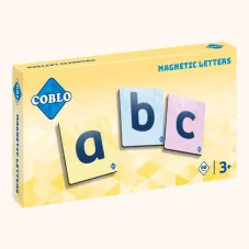 COBLO | Magnetické písmená MALÁ | 60 dielov