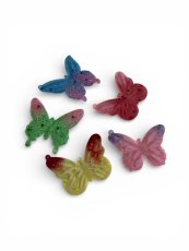 Motýle zo živice 5 ks