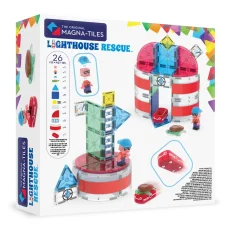 MAGNA-TILES | Magnetická stavebnica Lighthouse Rescue | 26 dielov