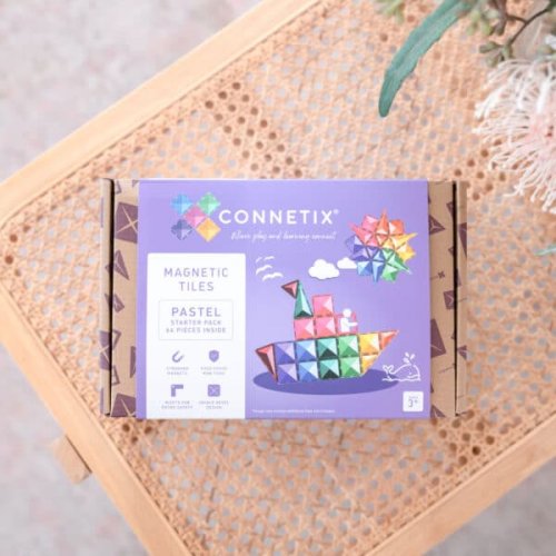Connetix Tiles - 64 kusů Pastel