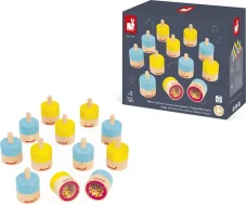 Janod Sensory Senzorická zvuková hra pre deti Pexeso Memo 12 ks