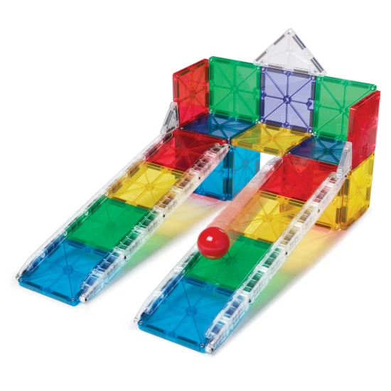 Magna Tiles | Magnetická stavebnice | Rail Racers 33 dílů