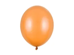PARTYDECO Nafukovacie pevné balóniky 30cm, Metalické - rôzne farby