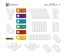 Connetix Tiles | kuličková dráha | 92 kusů Rainbow