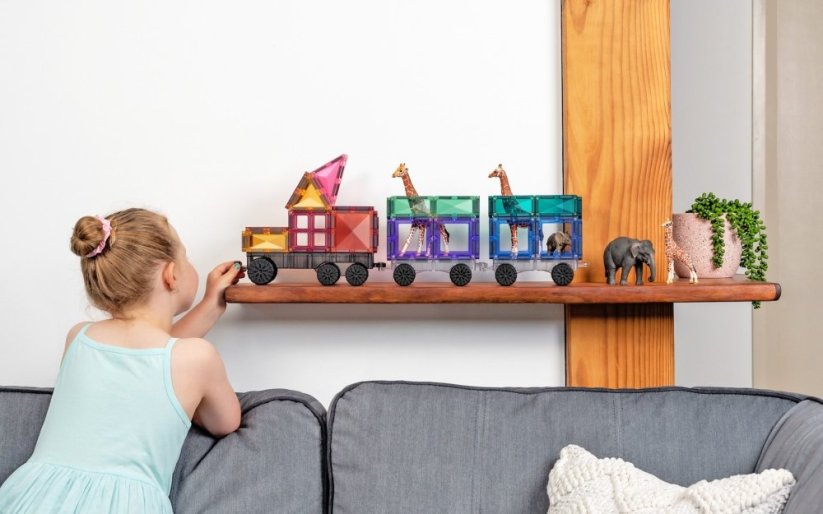 Connetix Tiles - 50 kusov - Transport Pack Pastel