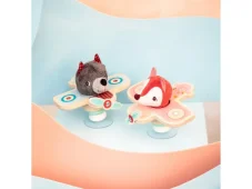 Lilliputiens -  houpací letadlo s pilotem - liška Alice