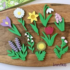 WooBeWee™ | Kvety sada 10 ks