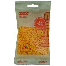 HAMA | Zažehľovacie bio korálky | MIDI – ŽLTÉ 1 000 ks
