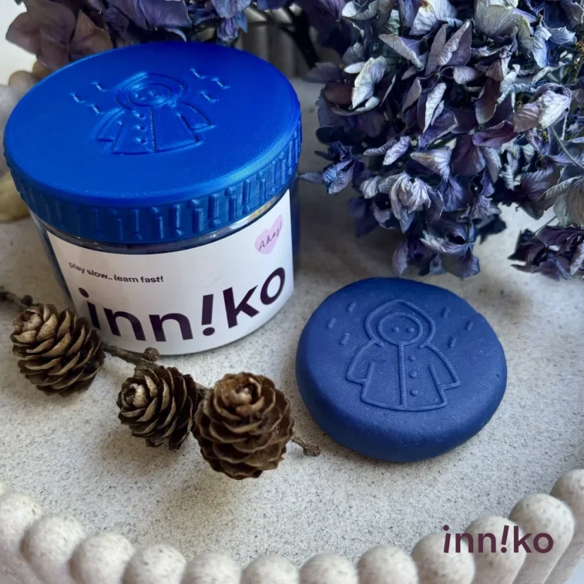 Inniko | Modelína 180 g | Podzimní modrá