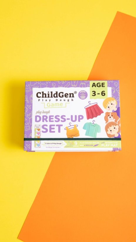 ChildGen Natural Playdough - Oblékáme se